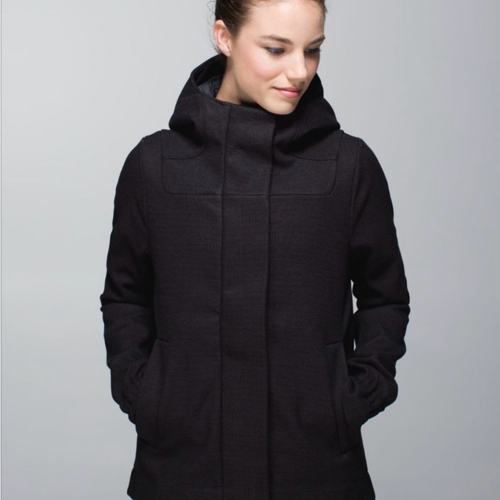 Lululemon Studio Softshell *Tweed - Black - Picture 3 of 9